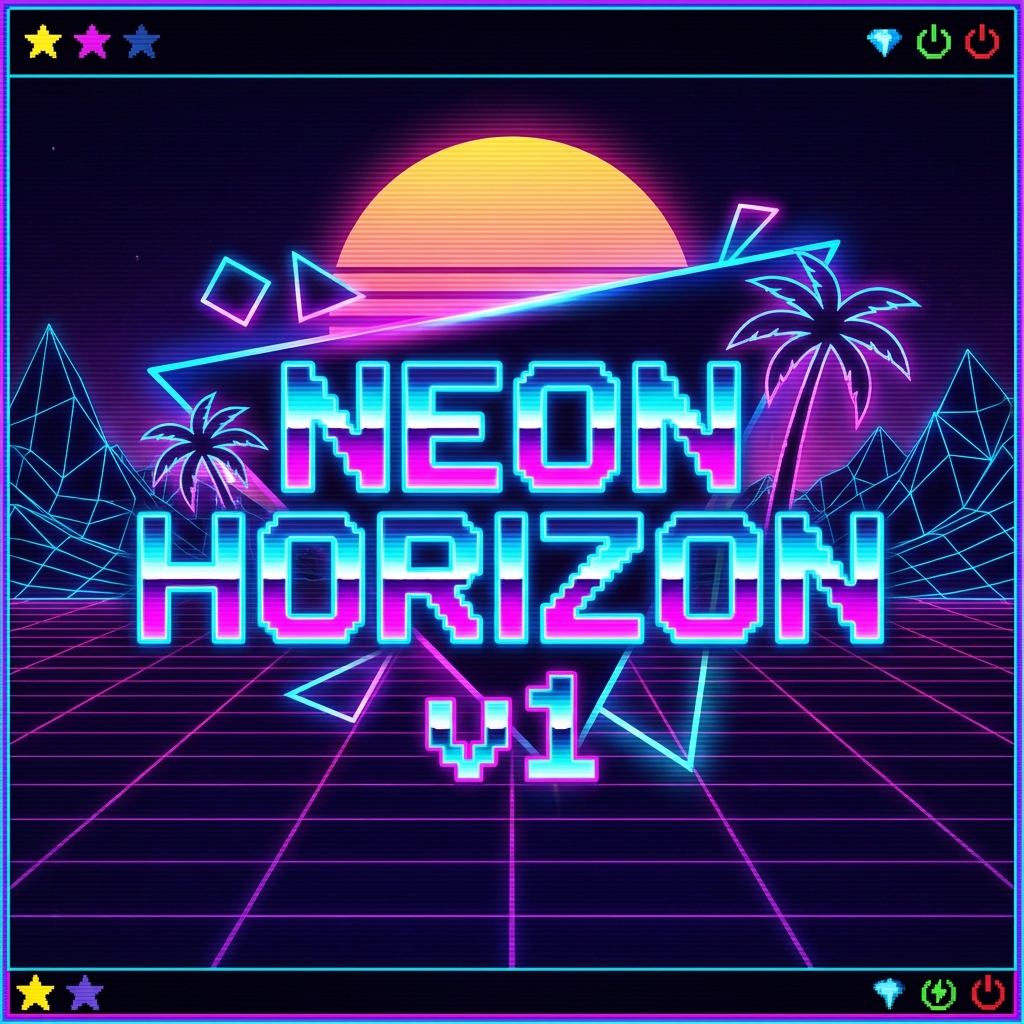 Neon Horizon v1 Logo